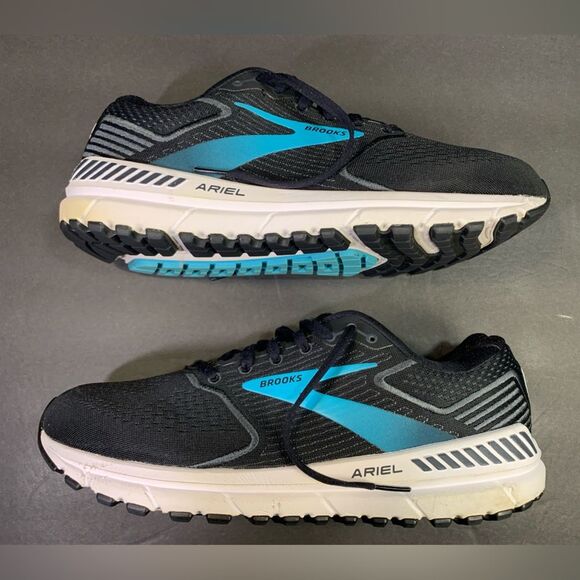 Brooks Ariel 20 Sneakers Black Shoe Size 13 (D-Wide) Women's or Men's 11.5 - Picture 5 of 12